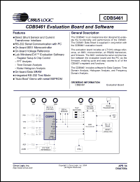 Click here to download CDB5461 Datasheet