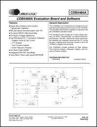 Click here to download CDB5460A Datasheet