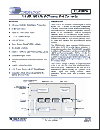 Click here to download CS4382A-DQZ Datasheet