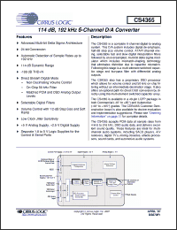 Click here to download CS4365_07 Datasheet