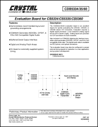 Click here to download CDB5334 Datasheet