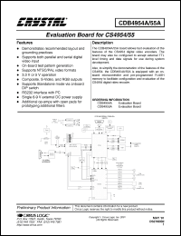 Click here to download CDB4955A Datasheet