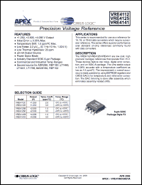 Click here to download VRE4112 Datasheet