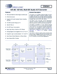 Click here to download CS5341-DZZR Datasheet