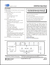 Click here to download CS4970X4 Datasheet