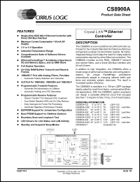 Click here to download CS8900A_07 Datasheet