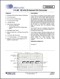 Click here to download CS4362A-CQZ Datasheet