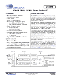 Click here to download CS5345-DQZR Datasheet