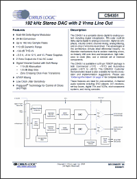 Click here to download CS4351_05 Datasheet