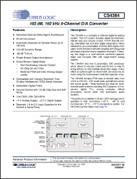 Click here to download CS4384-CQZR Datasheet