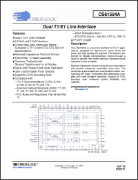 Click here to download CS61584A-IQ3Z Datasheet