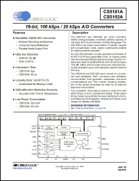 Click here to download CS5101A-BL8Z Datasheet
