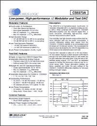 Click here to download CS5373A-ISZ Datasheet