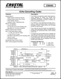 Click here to download CS6403 Datasheet