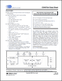Click here to download CS497004-CQZ Datasheet