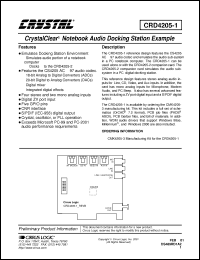 Click here to download CRD4205-1 Datasheet