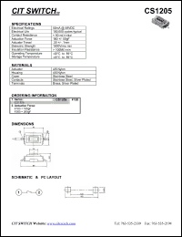 Click here to download CS1205F180 Datasheet