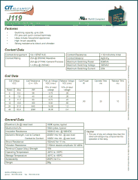 Click here to download J1191AP24VDC Datasheet