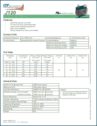 Click here to download J1201AS6VDC Datasheet