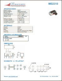 Click here to download MS2310 Datasheet