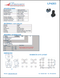 Click here to download LP4203F260LYC19 Datasheet