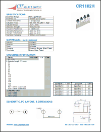 Click here to download CR1102H7.5 Datasheet