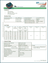 Click here to download J0991AS5VDC.45 Datasheet