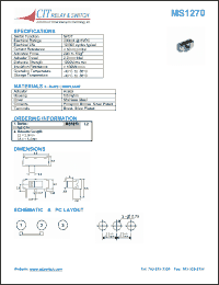 Click here to download MS1270 Datasheet