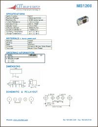 Click here to download MS1206L3 Datasheet