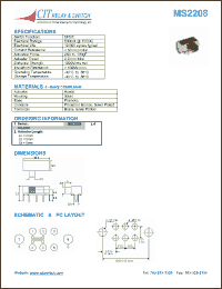 Click here to download MS2208L6 Datasheet