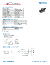 Click here to download MS1201L4 Datasheet