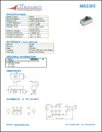 Click here to download MS2305 Datasheet