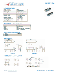 Click here to download MS2224 Datasheet