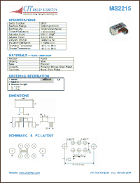 Click here to download MS2215L6 Datasheet
