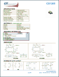 Click here to download CS1208B Datasheet