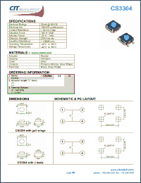 Click here to download CS33042.6J Datasheet