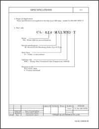 Click here to download CL-824-MU1WW1 Datasheet