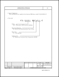 Click here to download CL-L251-MC4L1-C Datasheet