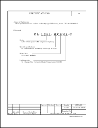 Click here to download CL-L251-MC6N1-C Datasheet