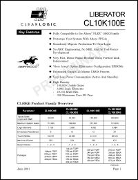 Click here to download CL10K100EQC240-3 Datasheet
