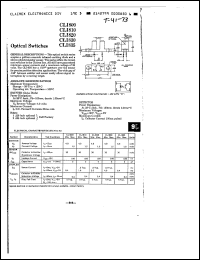 Click here to download CLI830 Datasheet