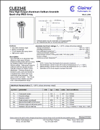 Click here to download CLE234E Datasheet