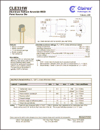 Click here to download CLE331W Datasheet