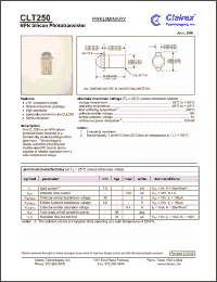 Click here to download CLT250 Datasheet