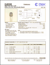 Click here to download CLE536 Datasheet