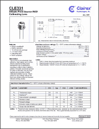 Click here to download CLE331 Datasheet