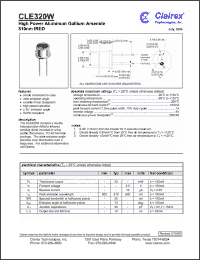 Click here to download CLE320W Datasheet