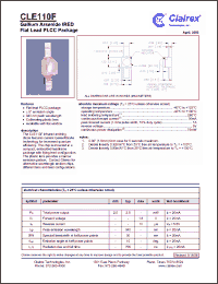 Click here to download CLE110F Datasheet