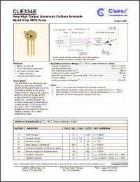Click here to download CLE334E Datasheet
