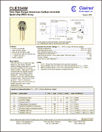 Click here to download CLE334W Datasheet